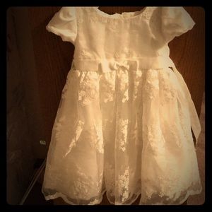 Baptism dress worn for like 30 mins